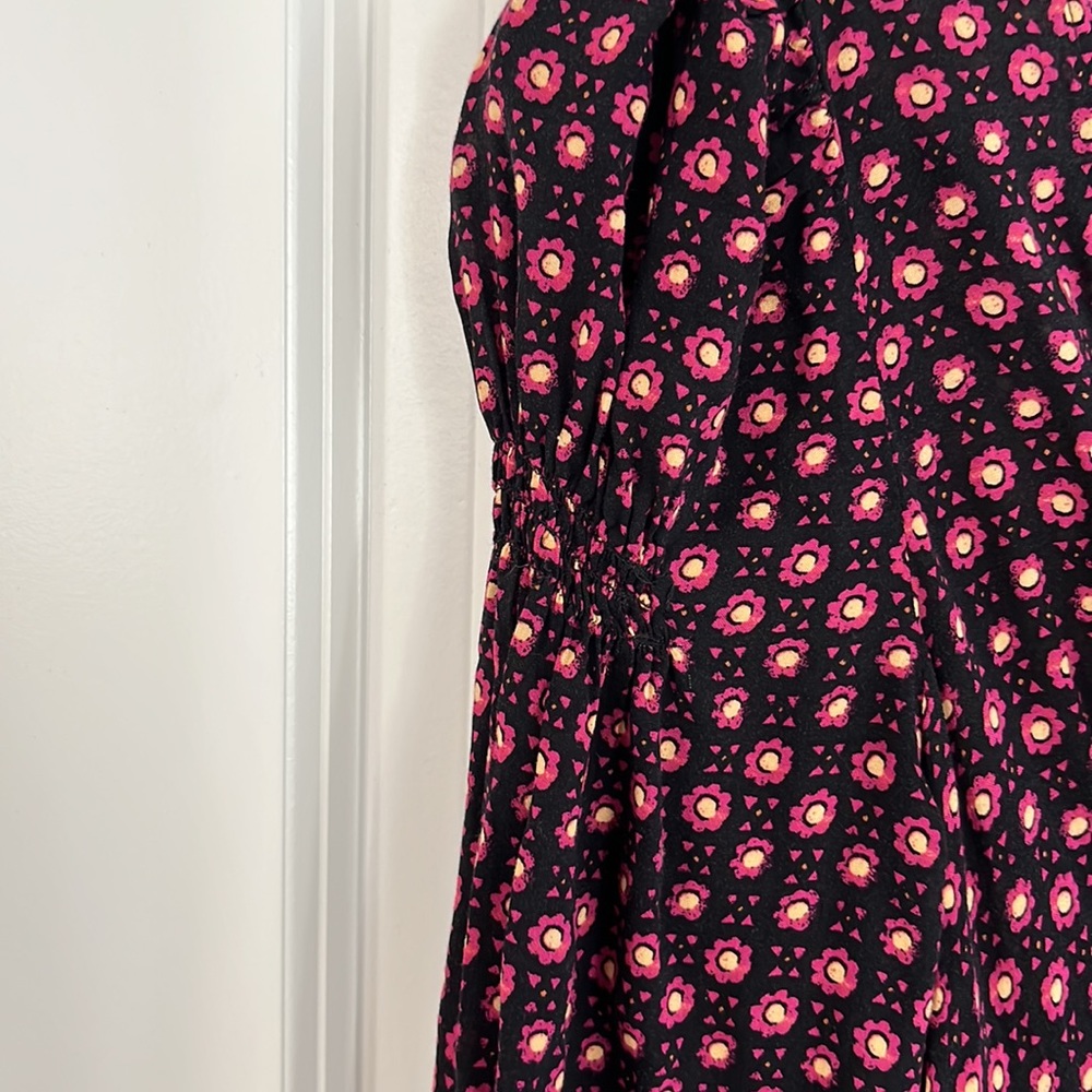 Free People Smocked Waist Boho Dress Size XS - Picture 7 of 10